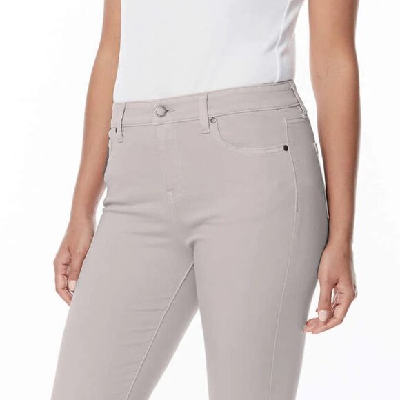 NEW Buffalo David Bitton High Rise Ankle Grazer | Light Grey - Picture 2 of 7